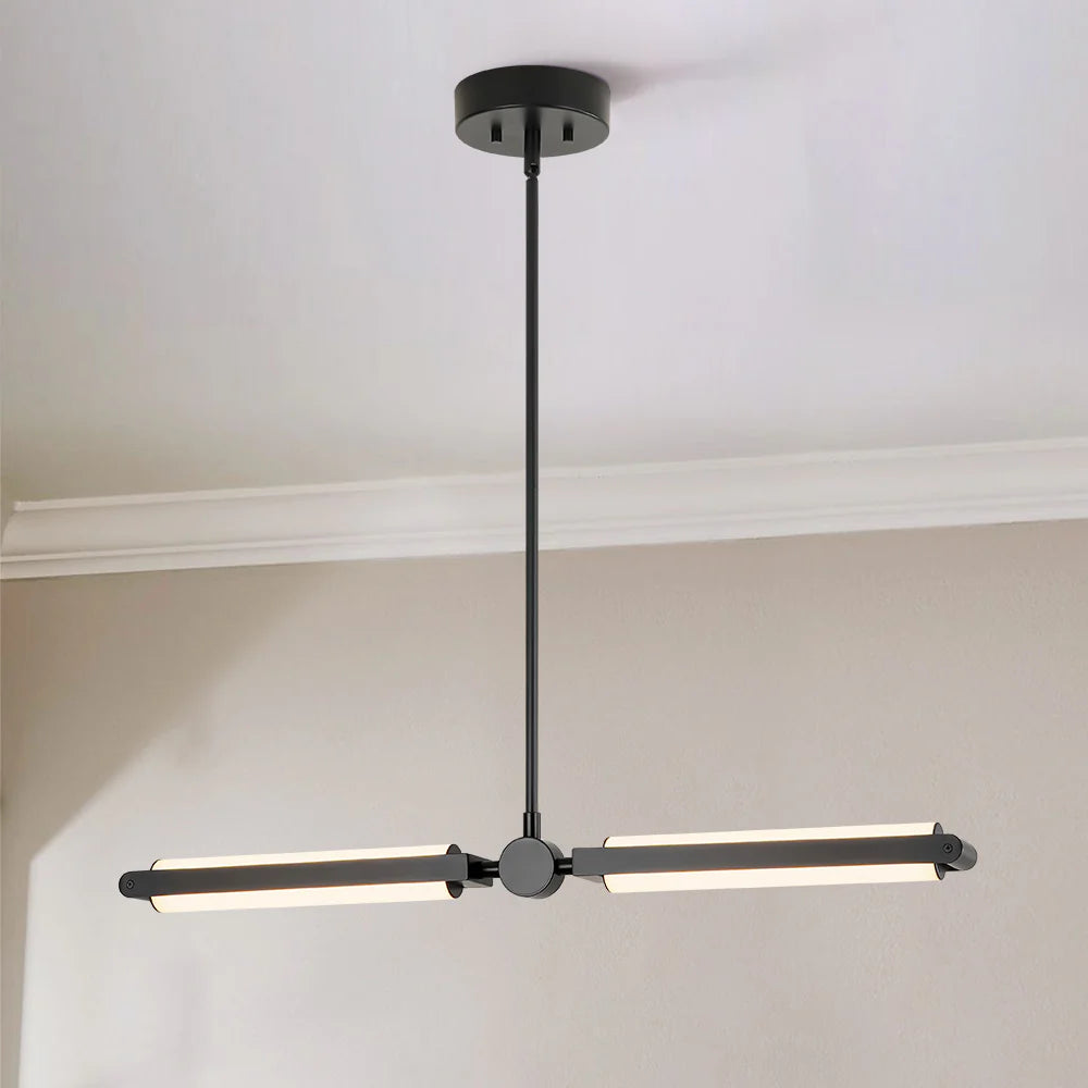 2-Light Integrated LED Contemporary Pendant X760715