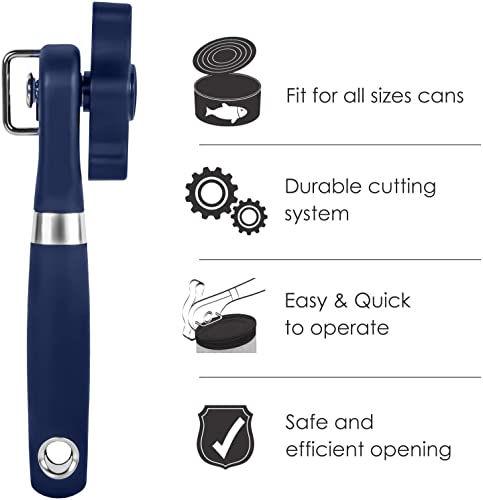 Manual Can Opener with Stainless Steel Blade E266129