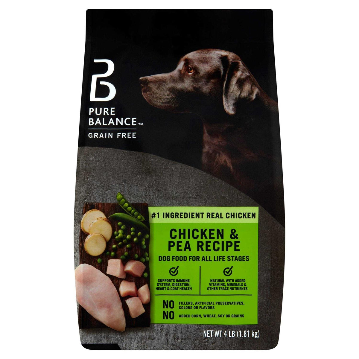 Chicken & Pea Recipe Dry Dog Food J6038