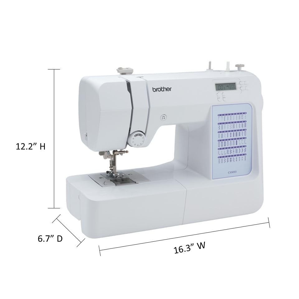 60 Built-in Stitches Computerized Sewing Machine with LCD Display D765194