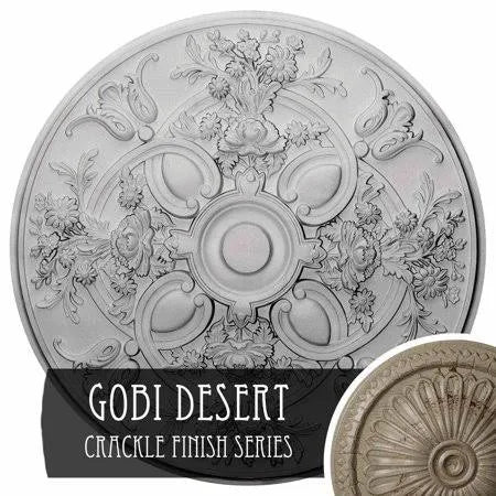 Hand-Painted Ceiling Medallion N73838