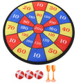 Self-adhesive Dartboard Toy Set Q391441