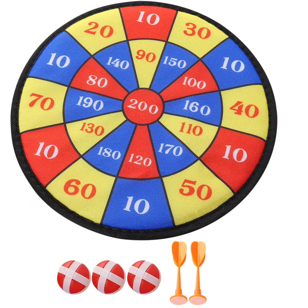 Self-adhesive Dartboard Toy Set Q391441