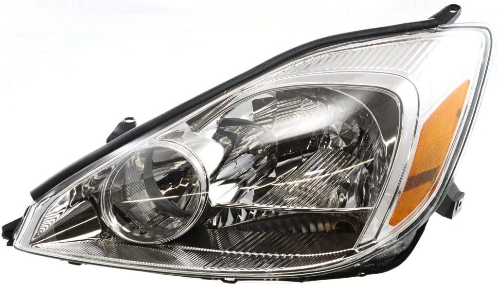 Halogen Headlight Assembly Pair for Toyota Sienna 2004 2005 Z3174