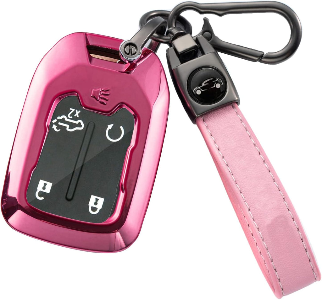 Red Smart Key Fob Cover Case A738708