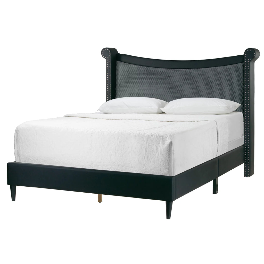 Black Queen Bed G7818