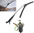 12V Electric Wiper Motor Kit with Automatic Return Function Pack of 2 H320