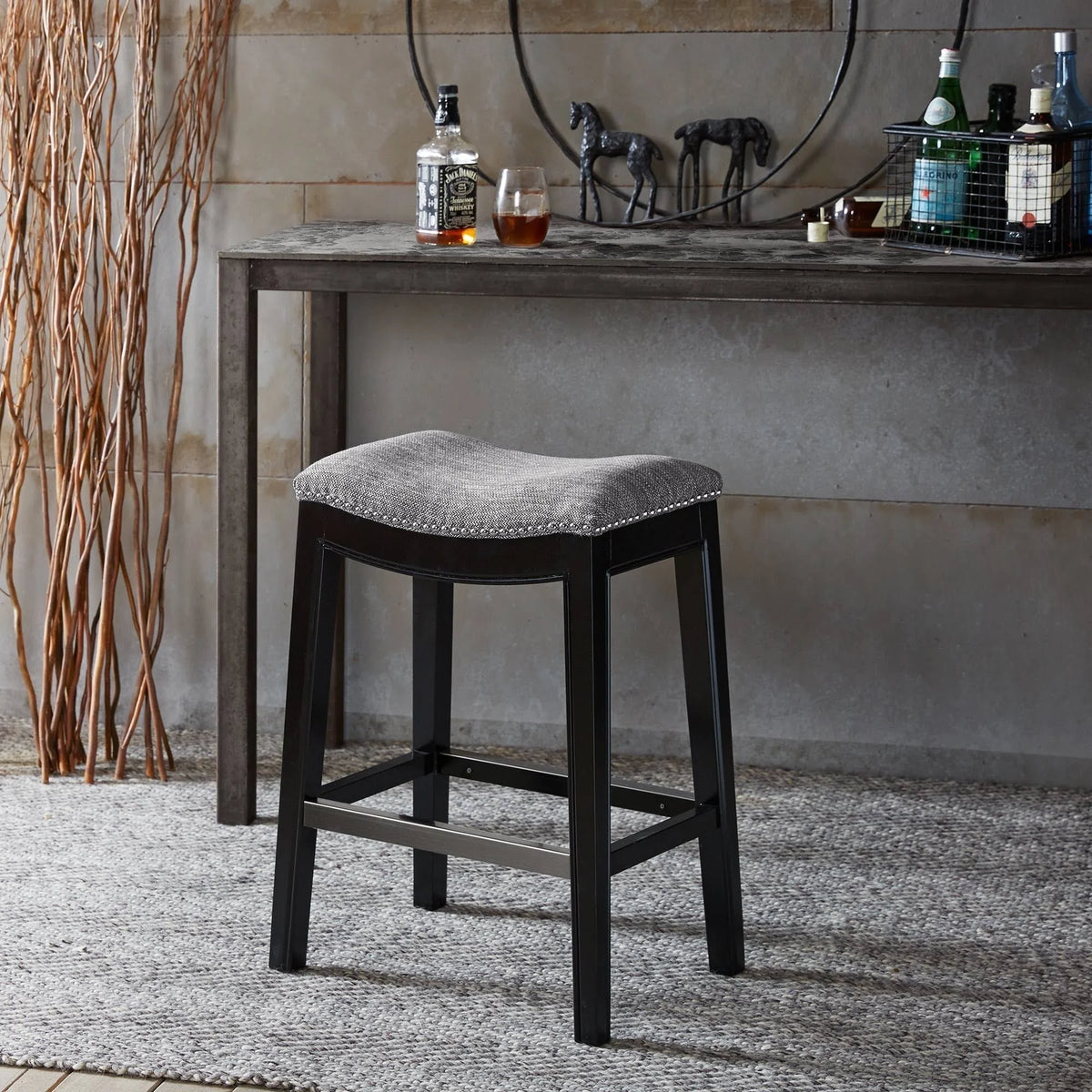 Linen 27-inch Counter Stool V71759