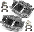 Disc Brake Caliper Assembly with Bracket Pack of 2 L21389