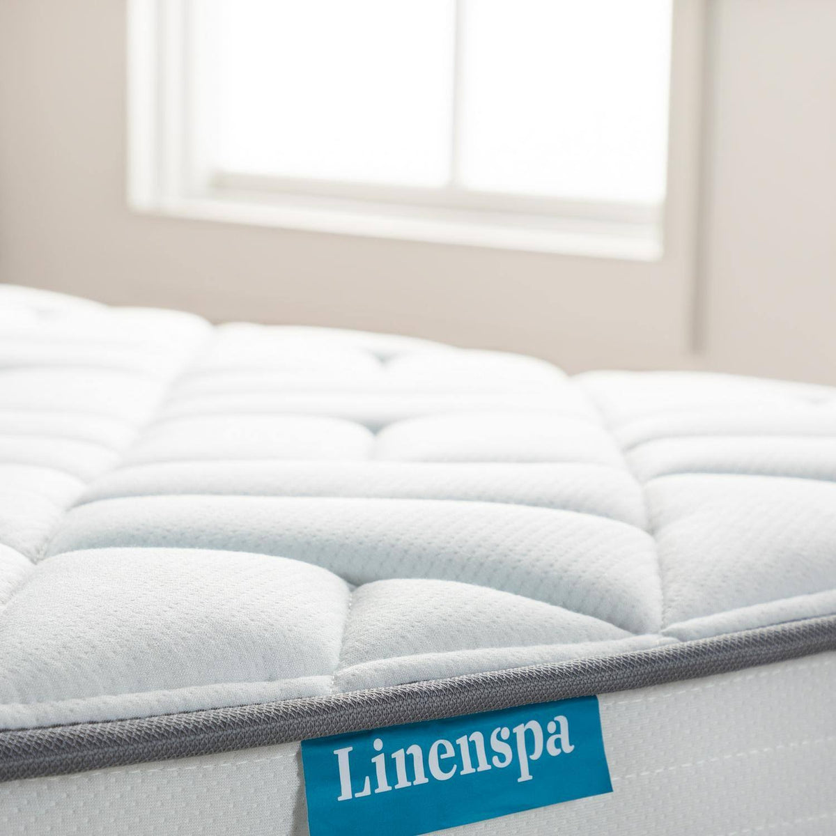 6 inch Innerspring Mattress, California King, White X169136