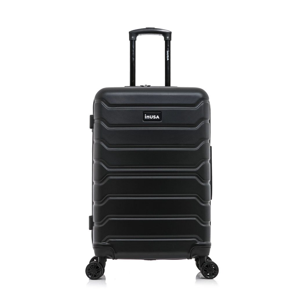 24" Hardside Lightweight Luggage with Spinner Wheels, Black M356258