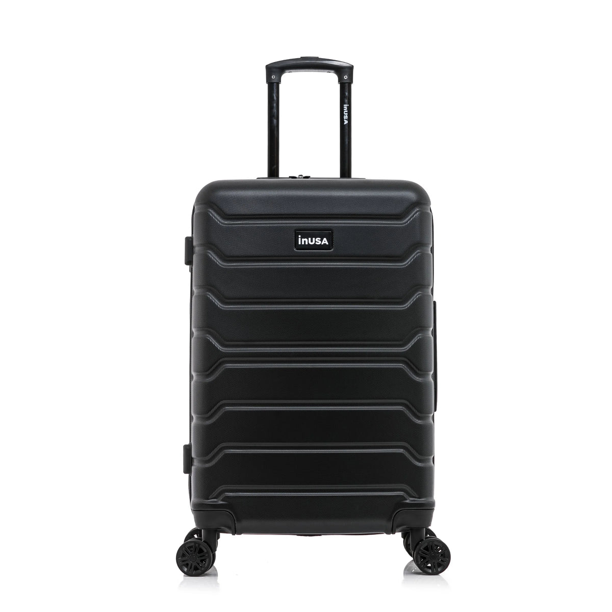 24" Hardside Lightweight Luggage with Spinner Wheels, Black M356258