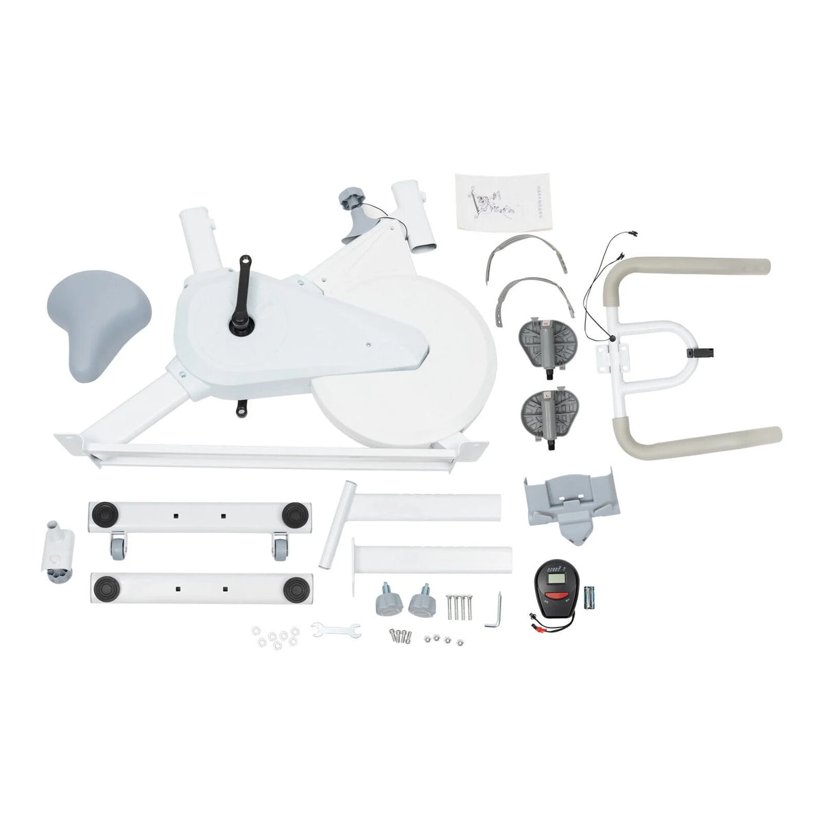 Indoor Cycling Exercise Bike White P769