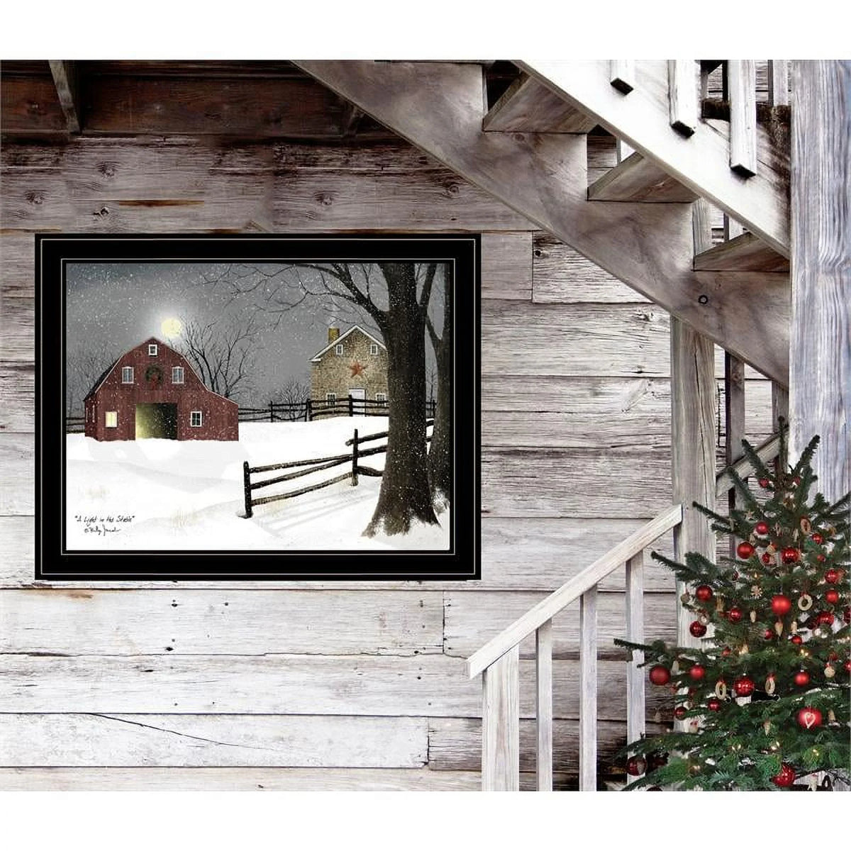 Printed Wall Art Wood Multi-Color I736
