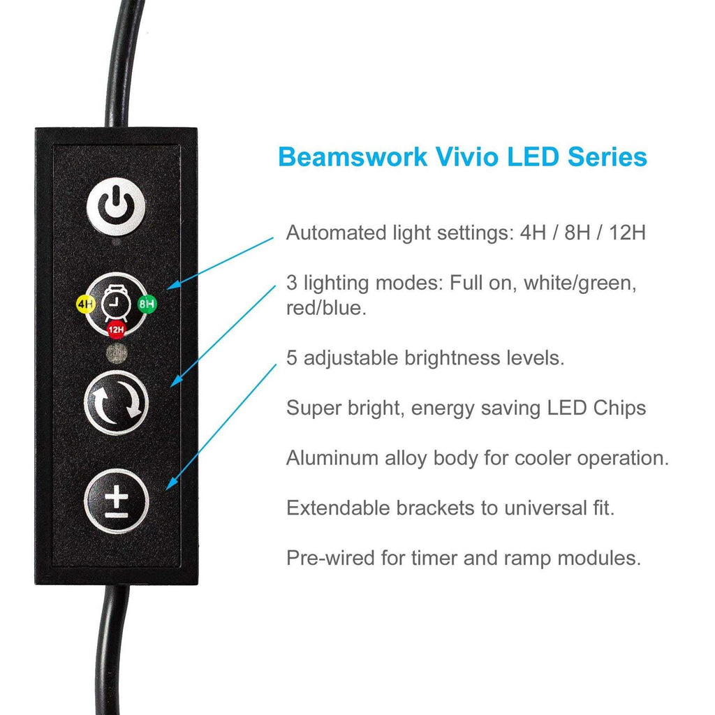 Full Spectrum LED Adjustable Aquarium Light J789718