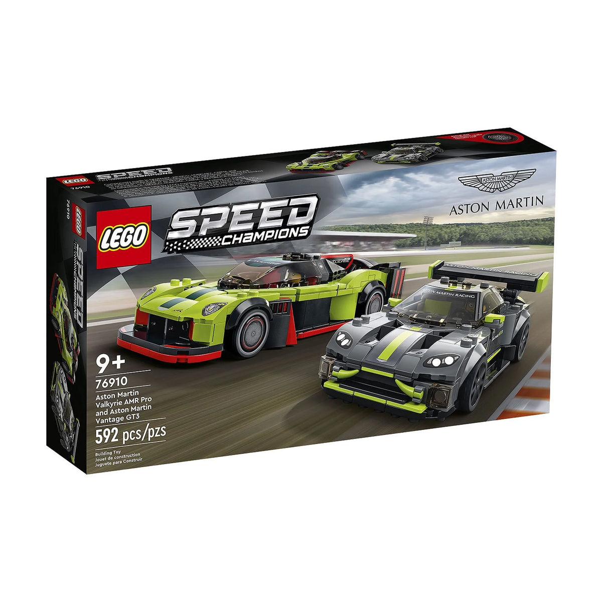 Race Car and Toy Set with 2 Driver Minifigures M34776