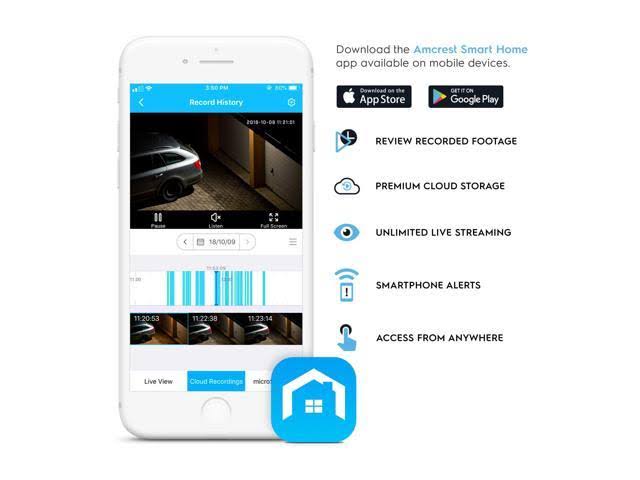 2MP Smart Home Battery Camera System E152