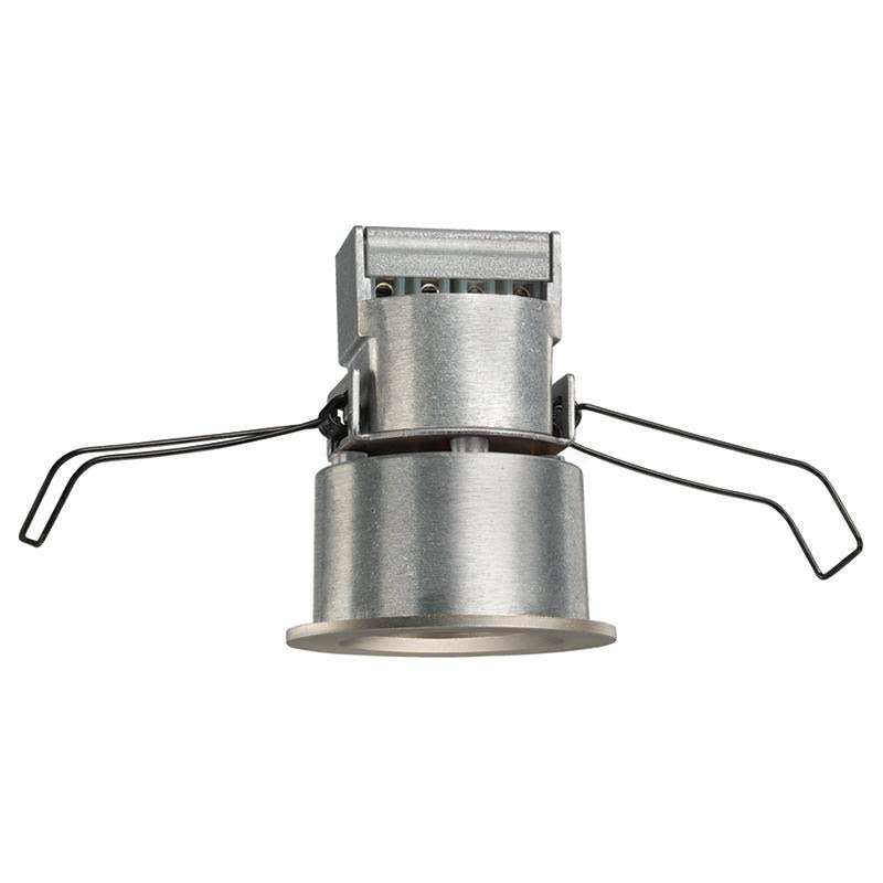 Mini LED Downlight 35 Degree Flood 2700K 12V Satin Nickel Q1917