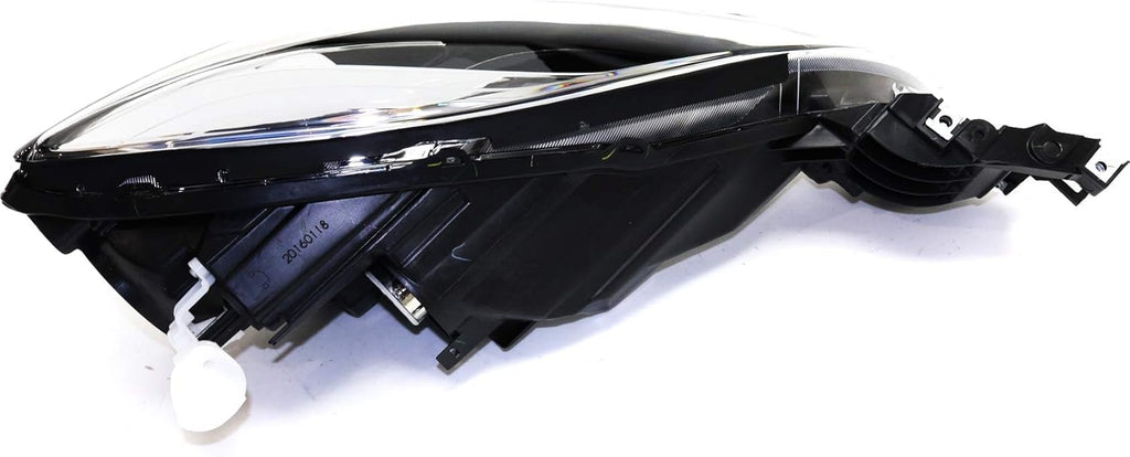 Head Lamp Set of 2 Halogen Lens and Housing T8116