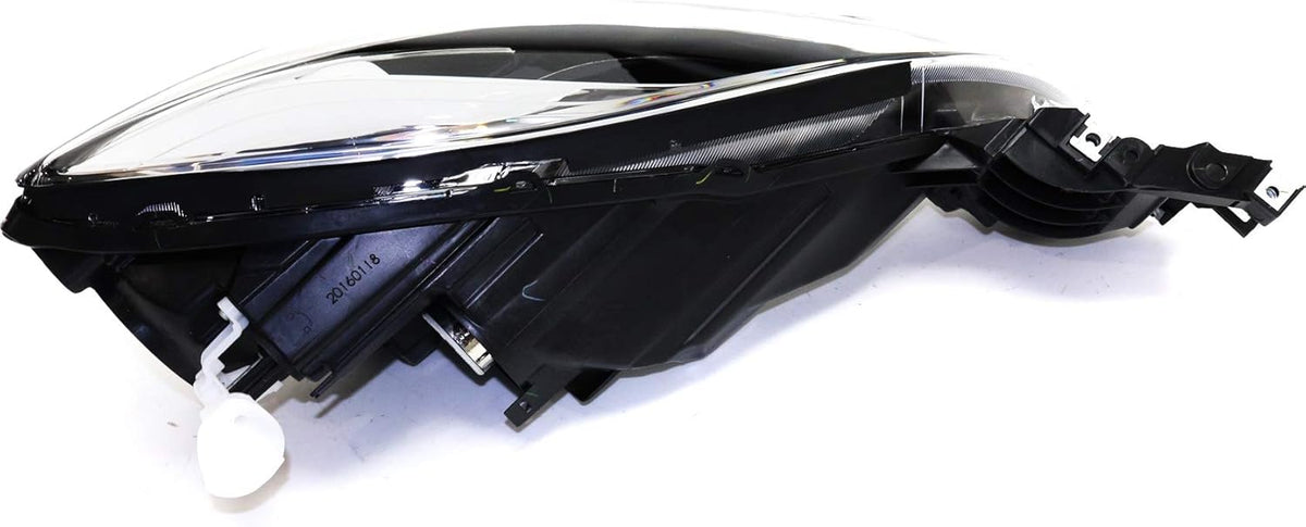 Head Lamp Set of 2 Halogen Lens and Housing T8116