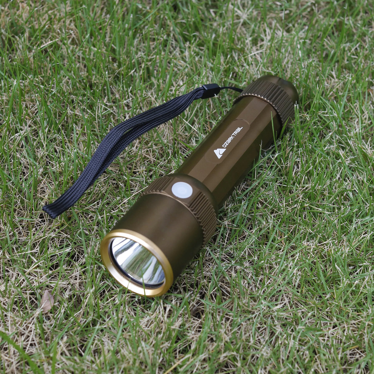 Rechargeable LED Flashlight with Power Bank and Hand Warmer, Green C29196