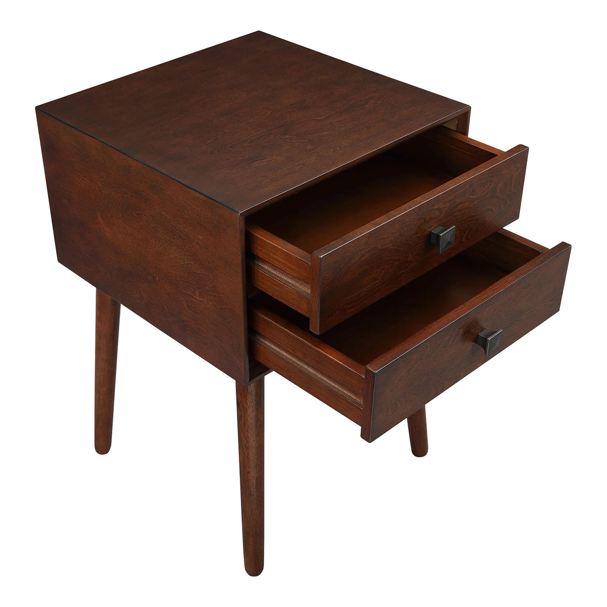 Espresso 2-Drawer Wood End Table L99958