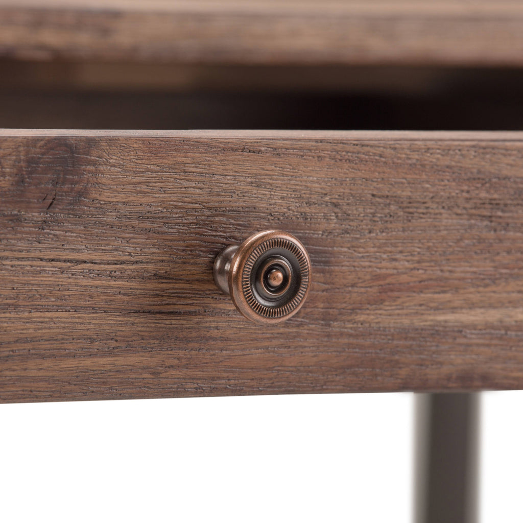 Solid Acacia Wood Writing Office Desk N474862