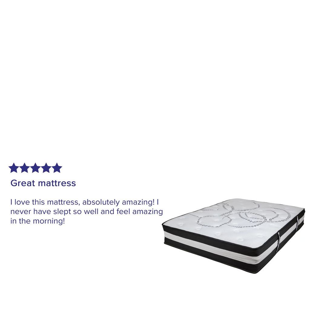 12 Inch CertiPUR-US Certified Hybrid Pocket Spring Mattress X7763