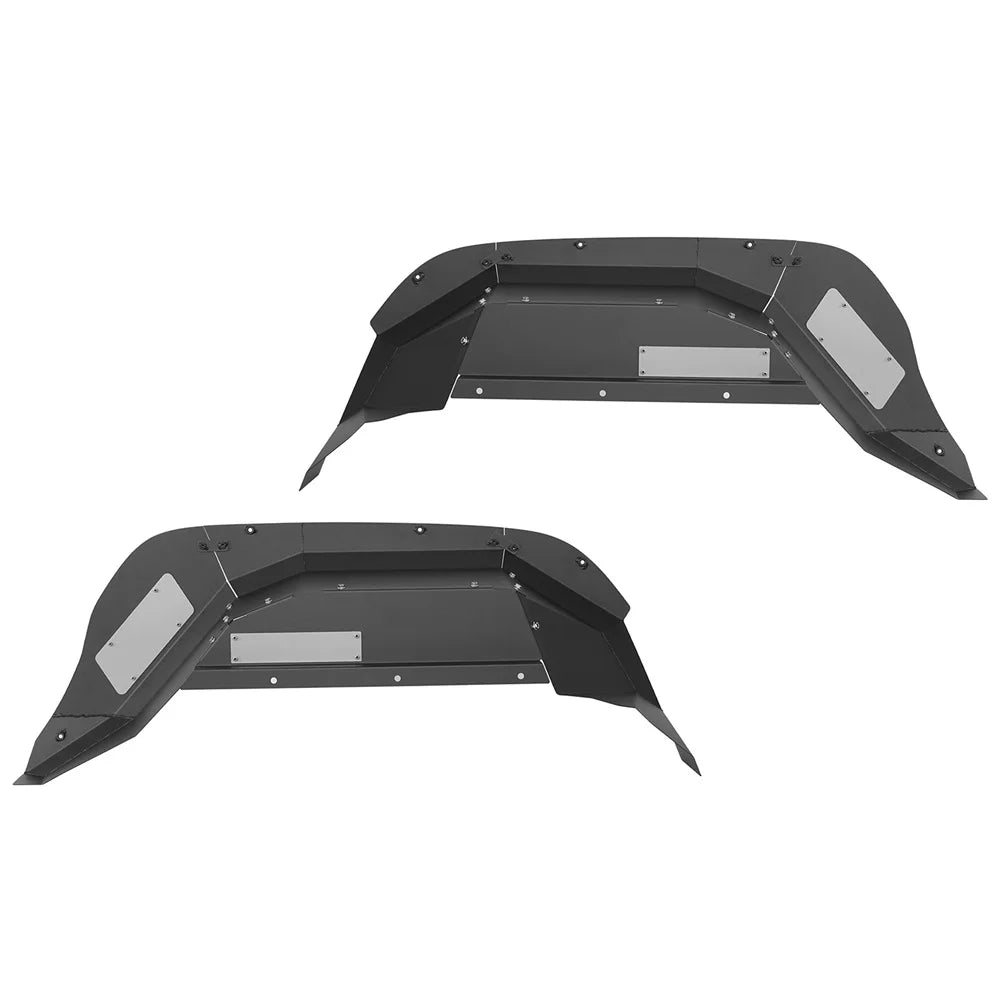 2Pcs Black Steel Rear Inner Fender Liners E36072