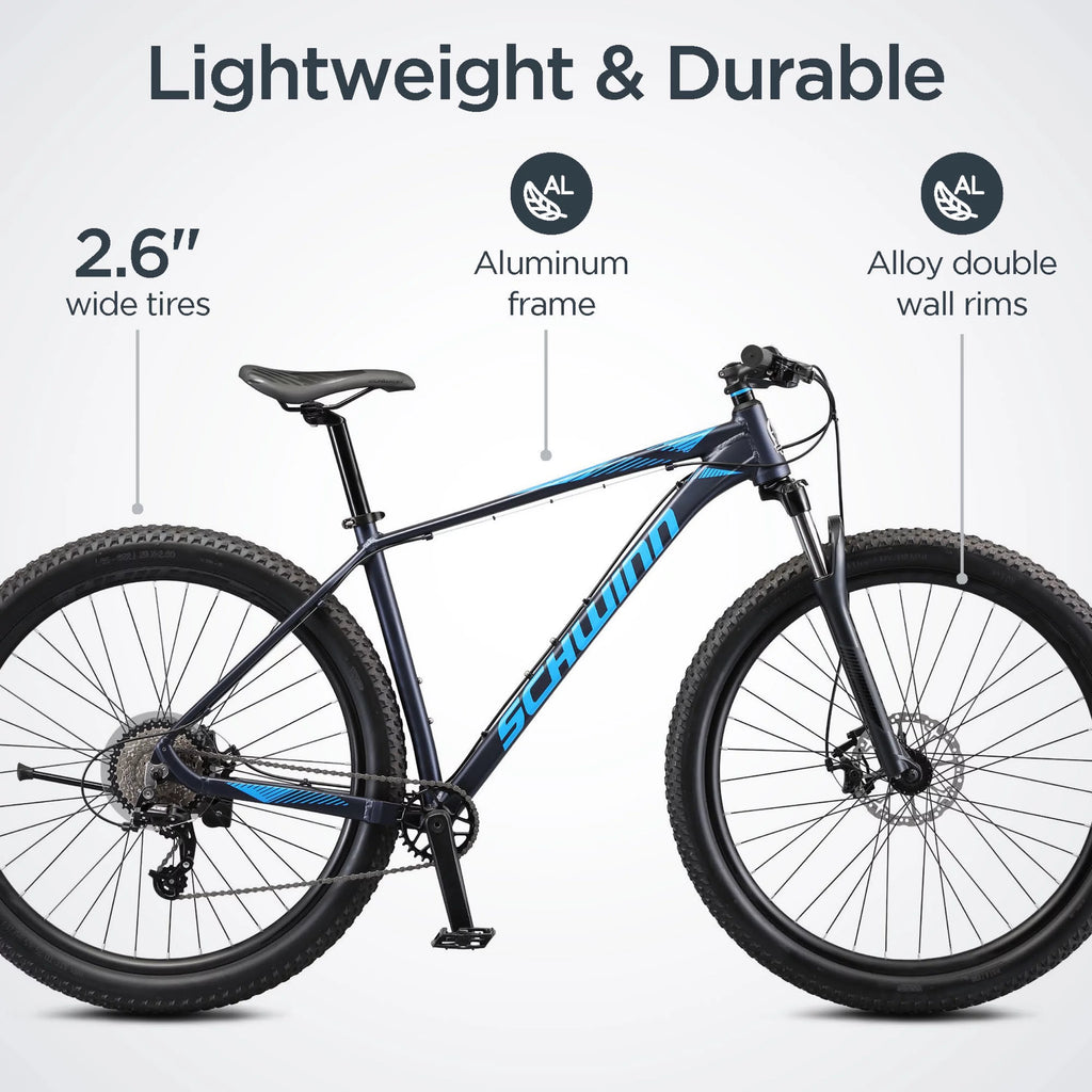 29 Mountain Bike, 19-in Frame, 8 Speeds, Black Q82332