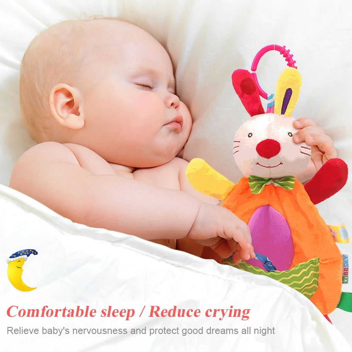 2 Pack Baby Hanging Toys with Teether R306397