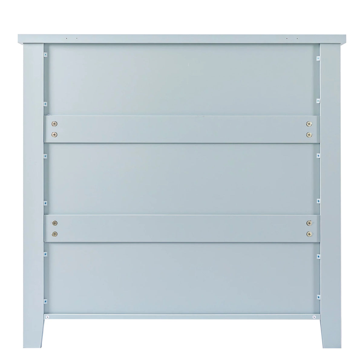 Antique Blue 4 Drawer Wooden Dresser A48526