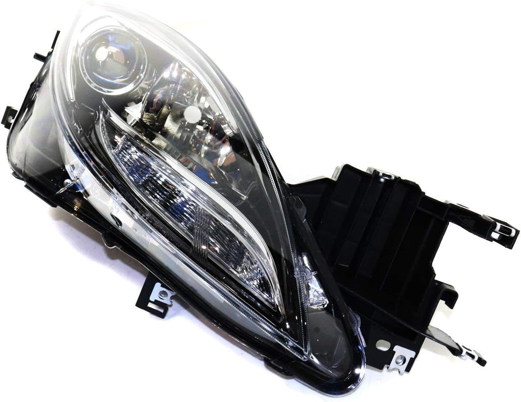Head Lamp Set of 2 Halogen Lens and Housing T8116