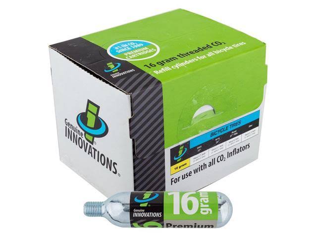 16g Threaded CO2 Cartridges, 20/Box Y734