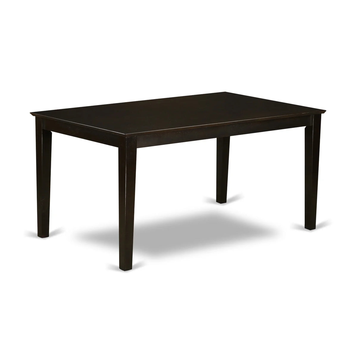 5 Piece Rectangular Dining Table Set with Faux Leather Seat Chairs F2158