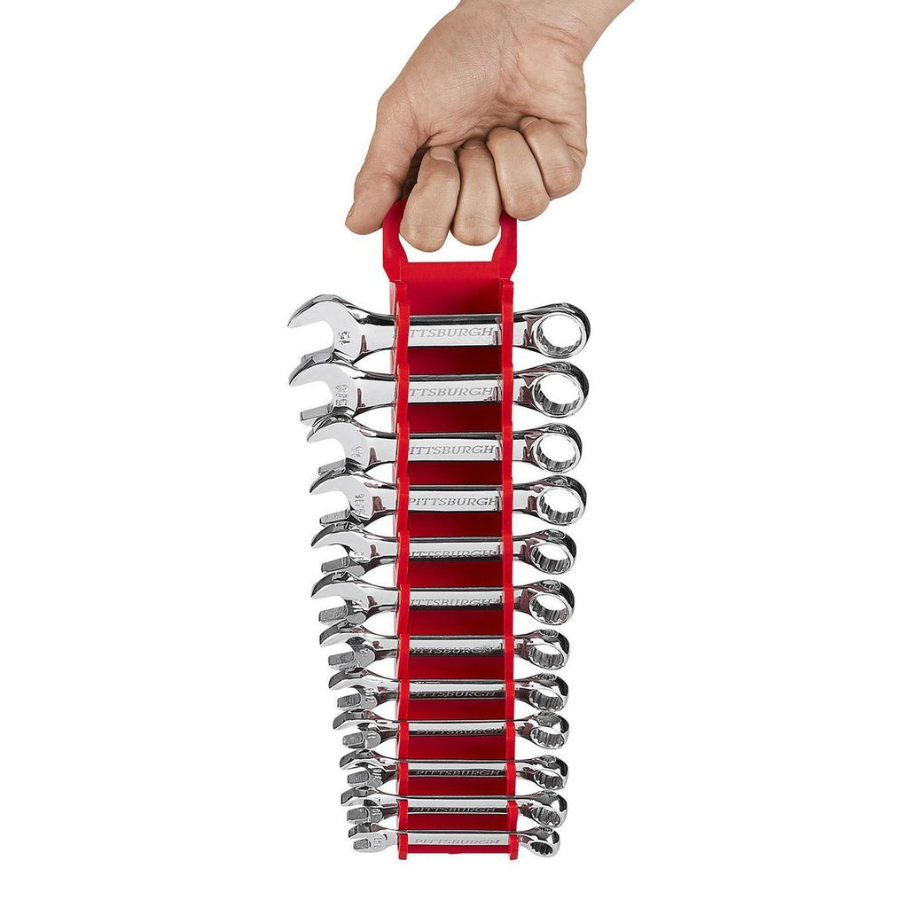 12 Slot Stubby Wrench Organizer, 2 Piece U265422