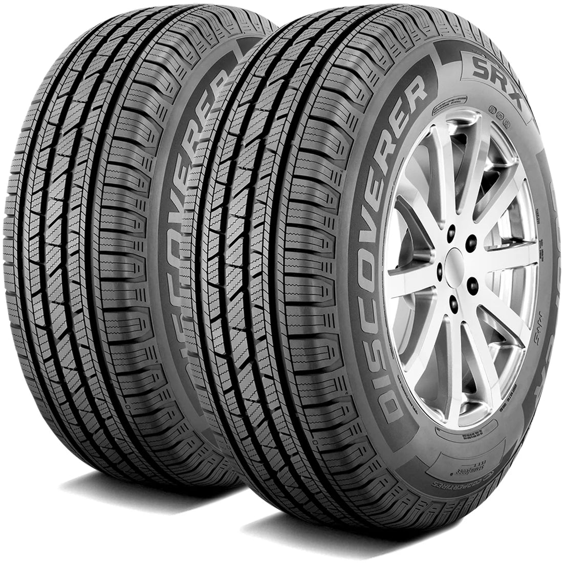 2 All Season Tires 235/60R18 107V XL A75252