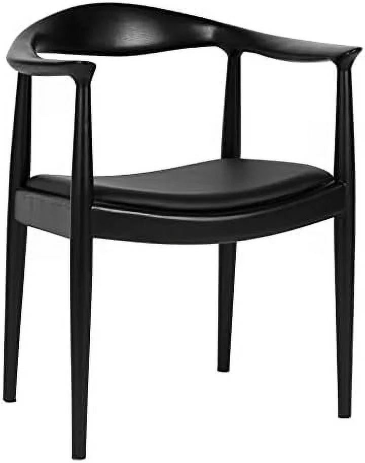 Black Upholstered Accent Chair D365423