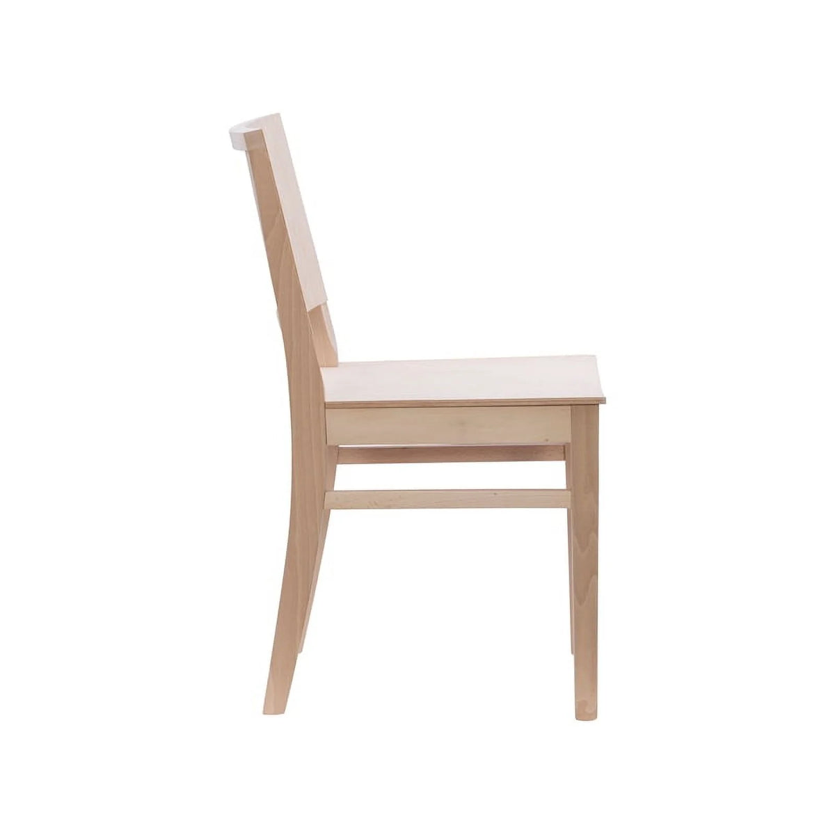 19'' Mid-Century Wood Side Chair Set of 2 L4425