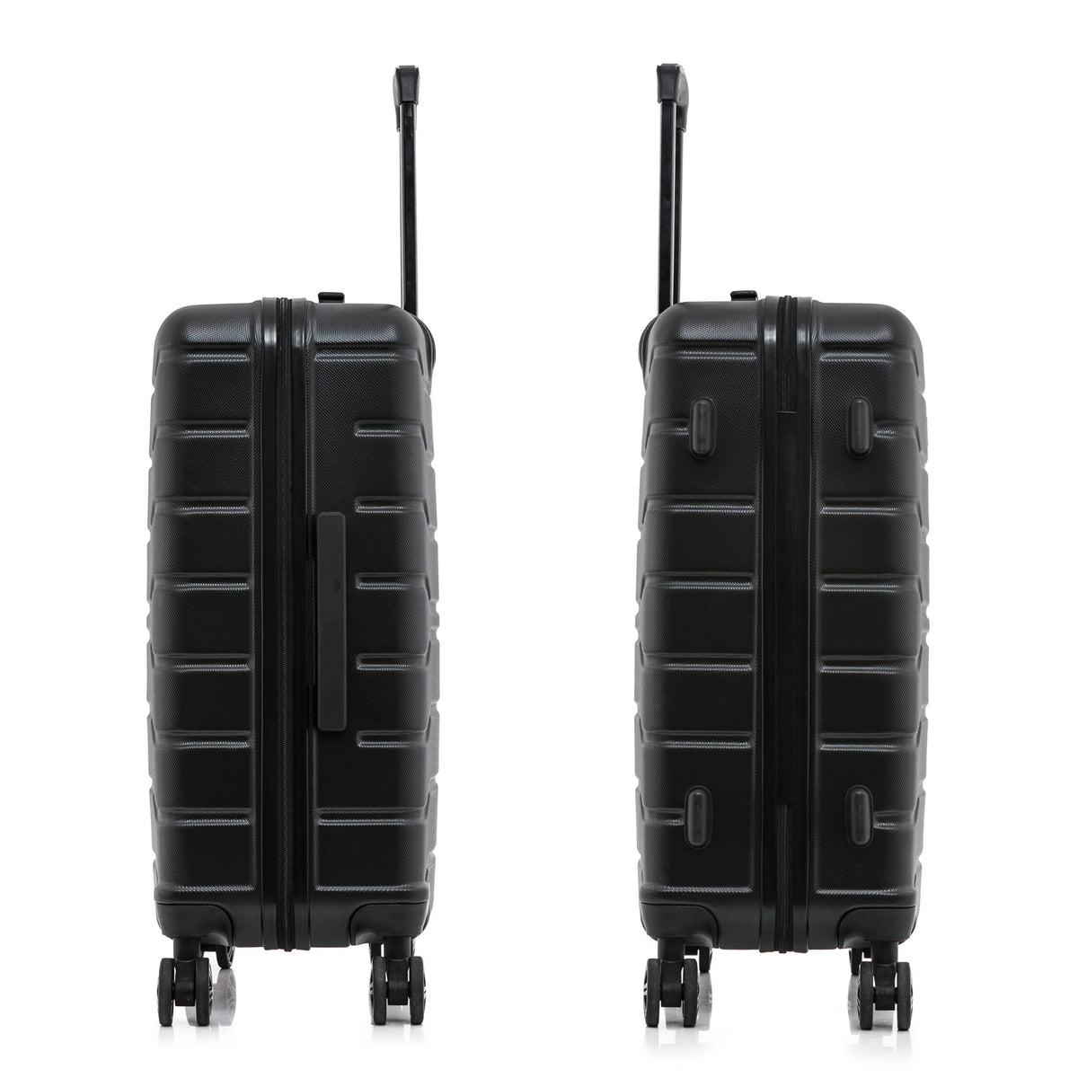 24" Hardside Lightweight Luggage with Spinner Wheels, Black M356258