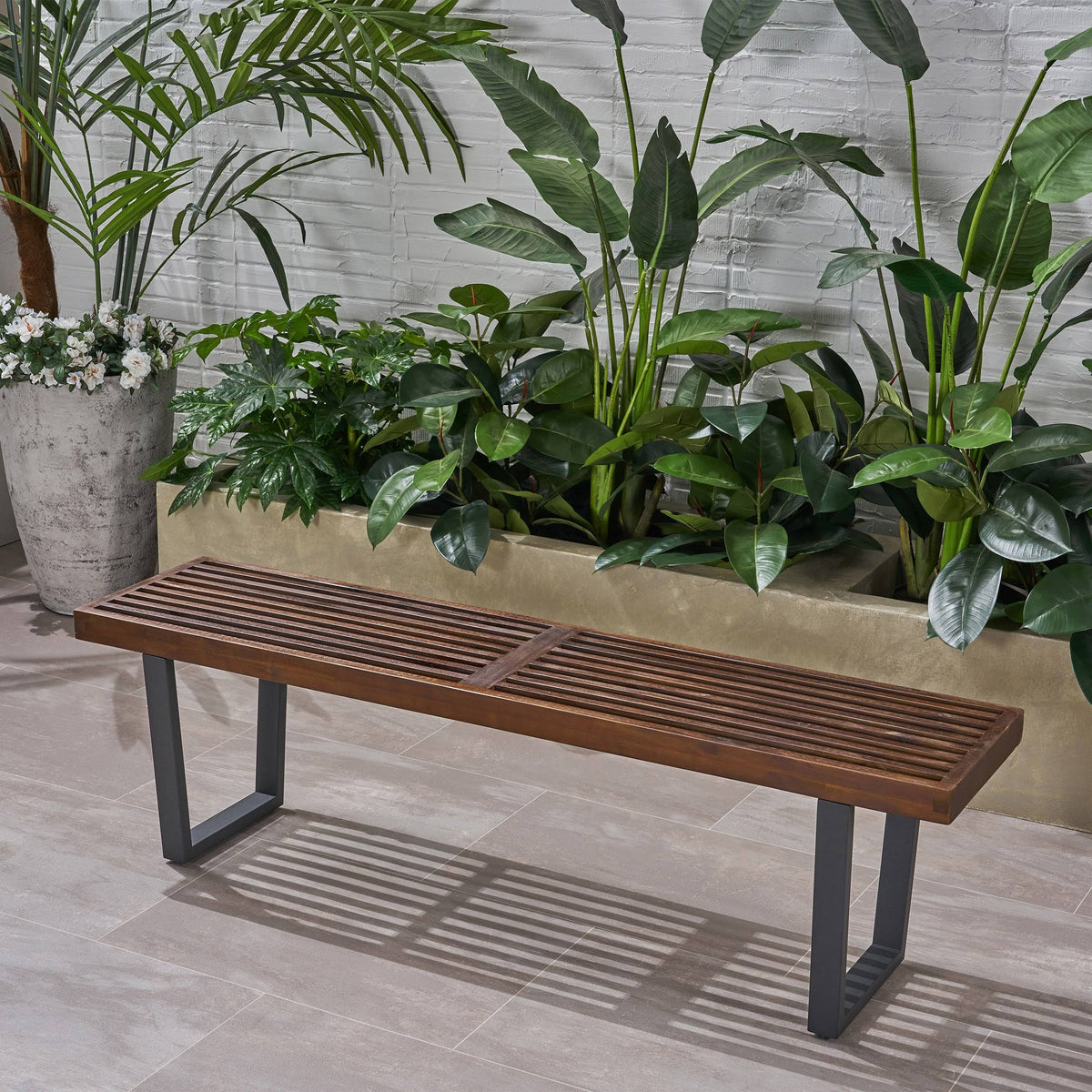 Acacia Wood Dining Bench U3028