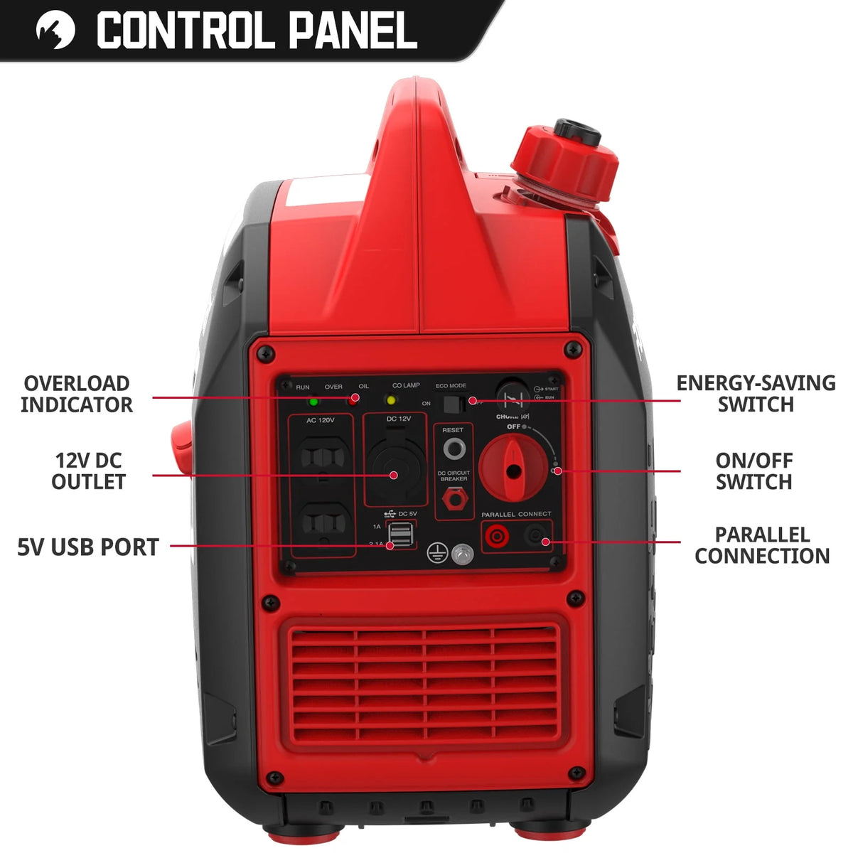 2500W Portable Inverter Gas Generator Z422420