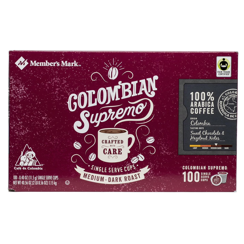 100 ct. Colombian Supremo Coffee K69329