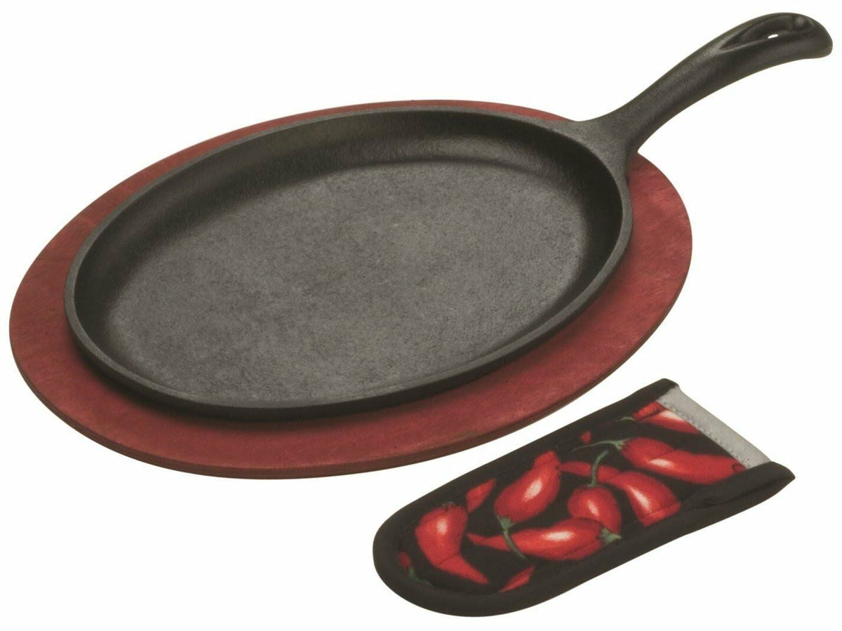 Cast Iron Fajita Set N8233
