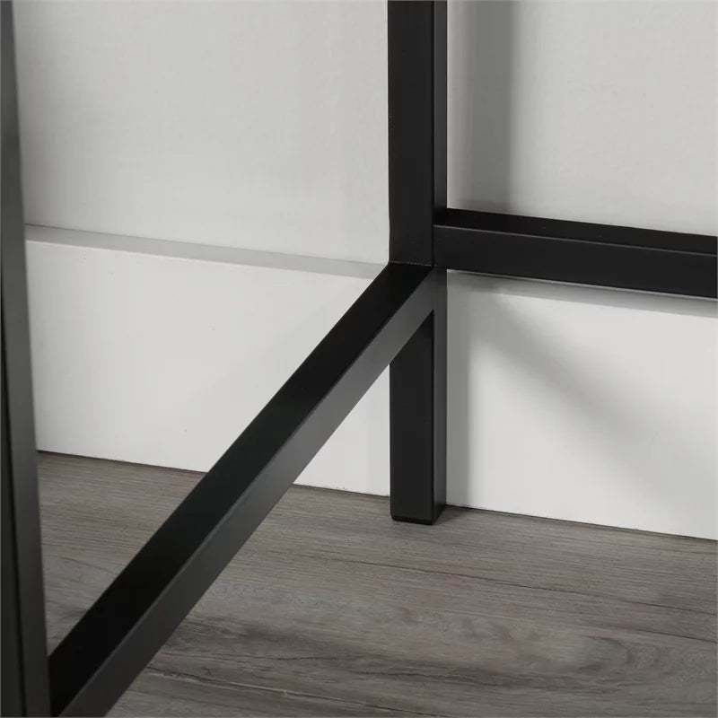 Engineered Wood and Metal Desk in Rich Walnut P967