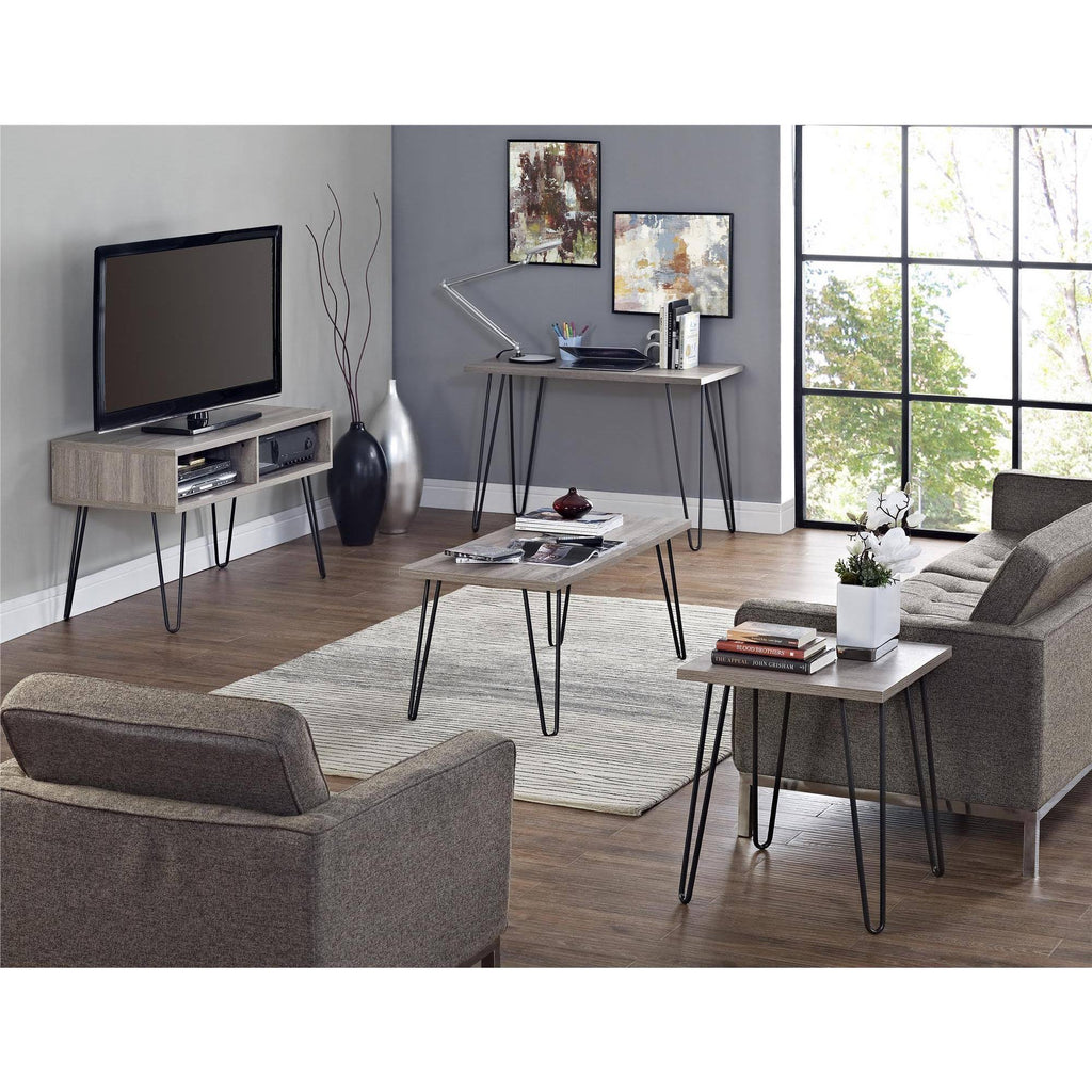 Gray Retro Desk L537