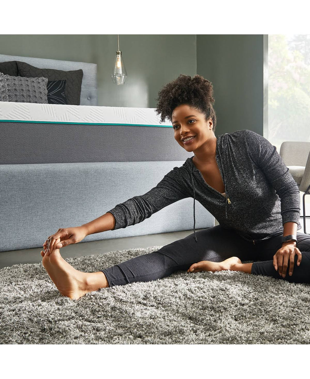 Copper Gel Infused Memory Foam Hybrid Mattress Full J31473