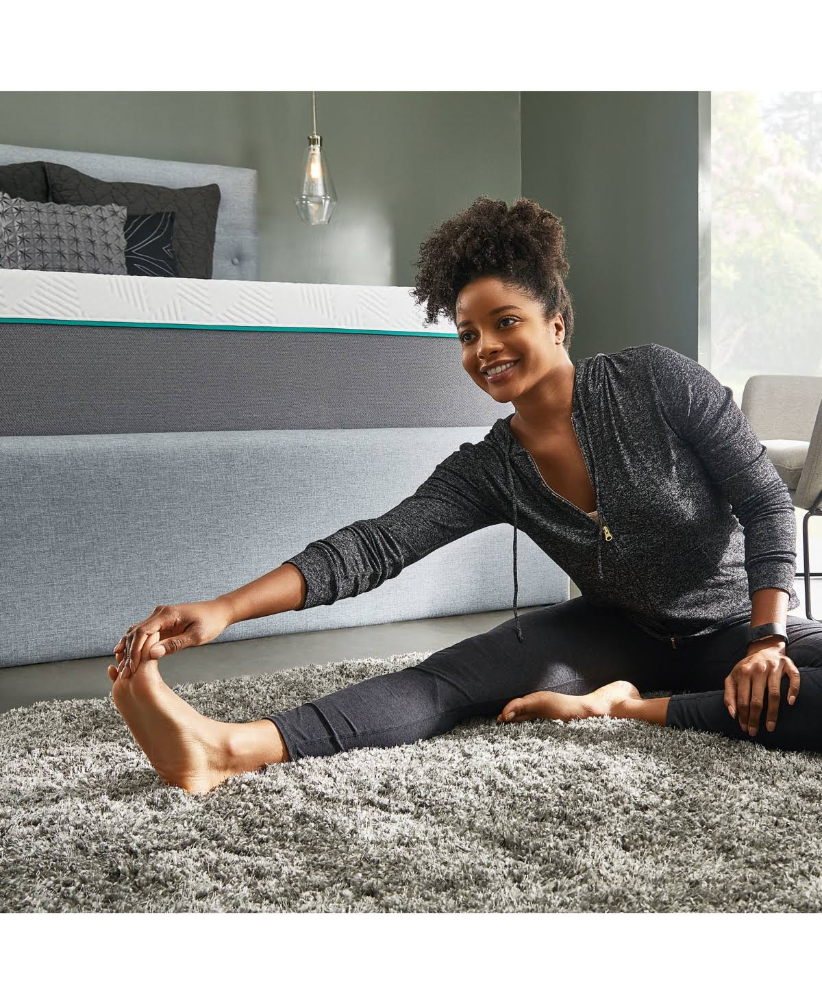 Copper Gel Infused Memory Foam Hybrid Mattress Full J31473