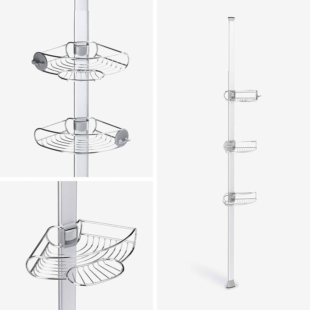 Stainless Steel Tension Shower Caddy W66737