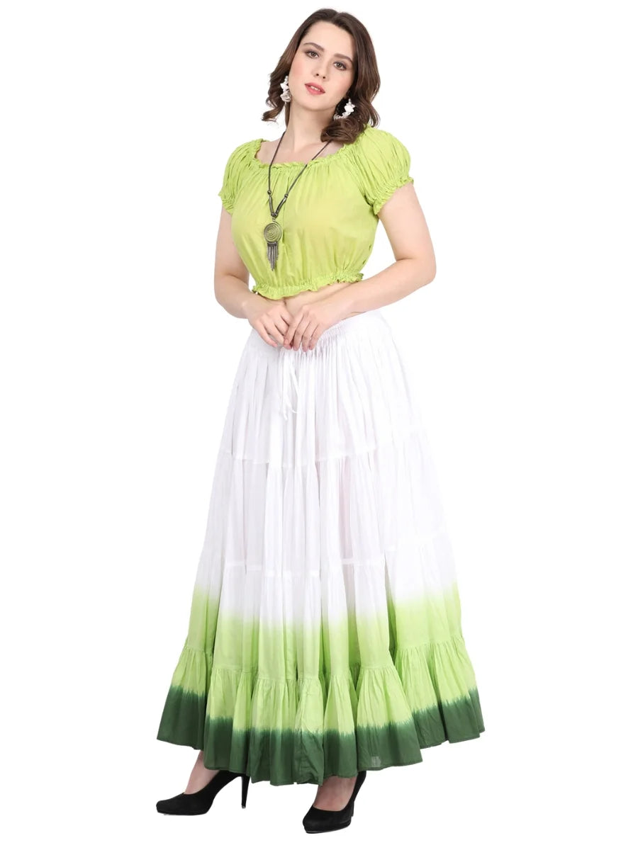 Plus Size 40 Inches Long 25 Yard Skirt N521